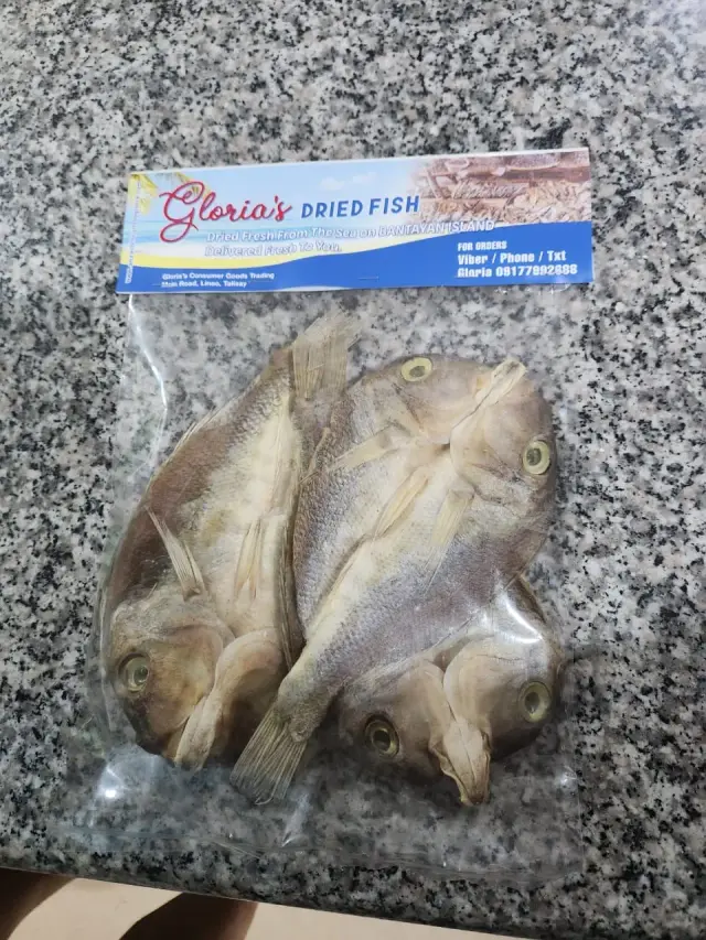 dried fish with header card